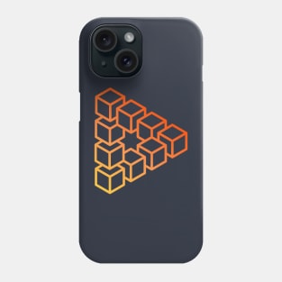 Strange Geometry - Steps (Outline) Phone Case