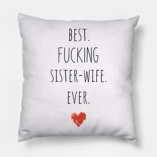 Funny Gifts for Sister-wife, Best Sister Ever, Sister birthday Gift, Sister, Best Fucking Sister Ever, Sister Gift Pillow