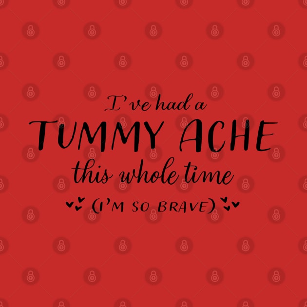 Tummy Ache by Hello Emu Design