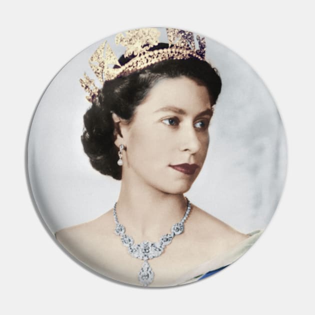 Queen Elizabeth Pin by valentinahramov