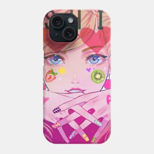 Anime Girl Beauty Tips Phone Case