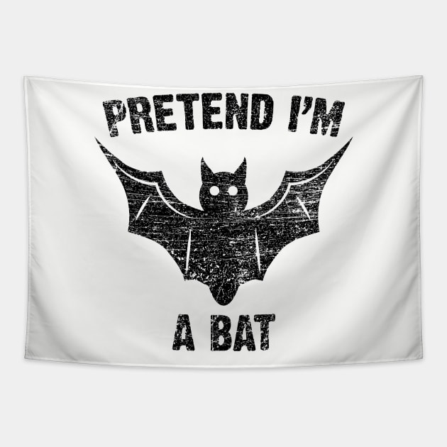 Pretend I'm a bat Tapestry by Emma