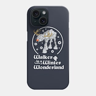 Walker In A Winter Wonderland Phone Case