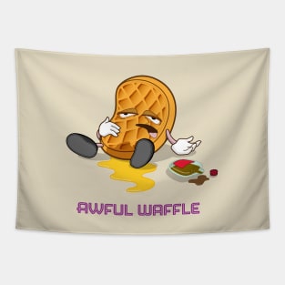 Aweful Waffle Tapestry