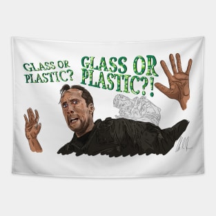 The Rock: Glass or Plastic Tapestry