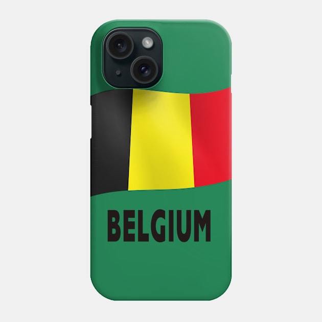 Belgium flag Phone Case by fistfulofwisdom