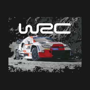 wrc monte carlo gr yaris Sebastien Ogier drift rally car T-Shirt