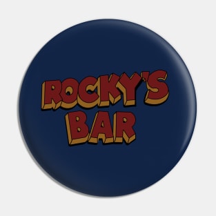 Rocky's Bar Pin