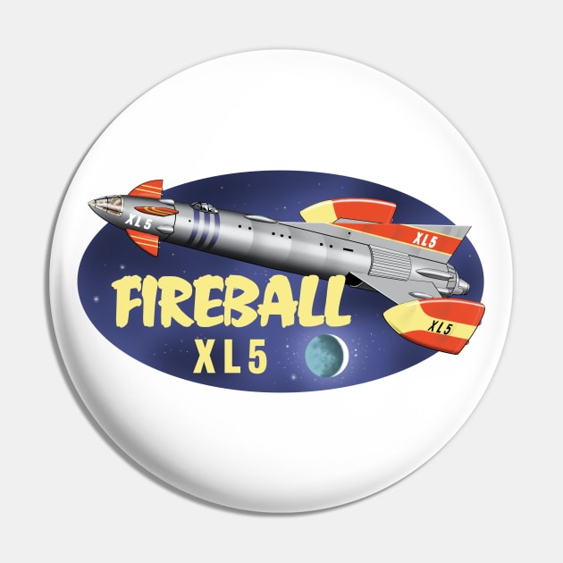 Fireball XL5 Pin by RichardFarrell