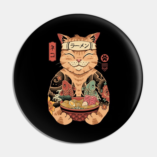 Catana Ramen Pin by Vincent Trinidad Art