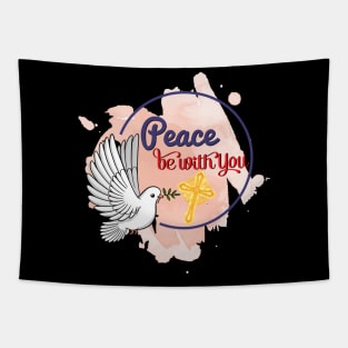 Peace Be With You Tapestry