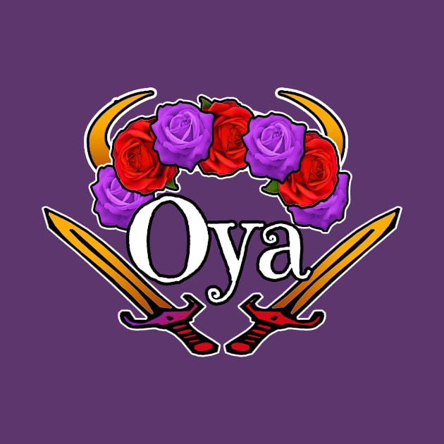 Oya Orisha Vibes by artbyomega