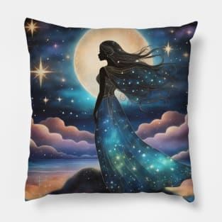 Star Goddess Milky Way Pillow