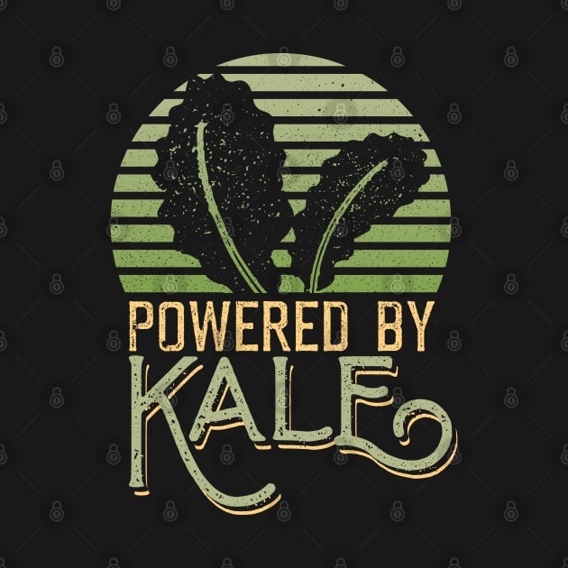 Powered by Kale Broccoli Celery Spinach Vegetarian Vegan by aneisha