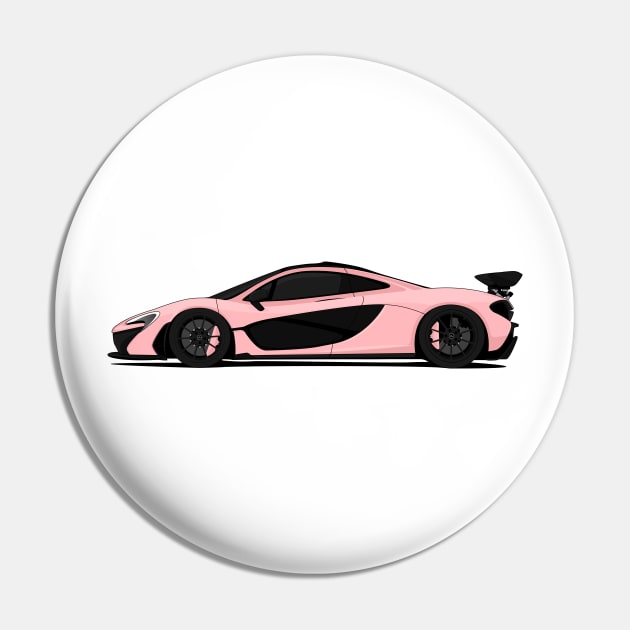 MCLAREN P1 PINK Pin by VENZ0LIC