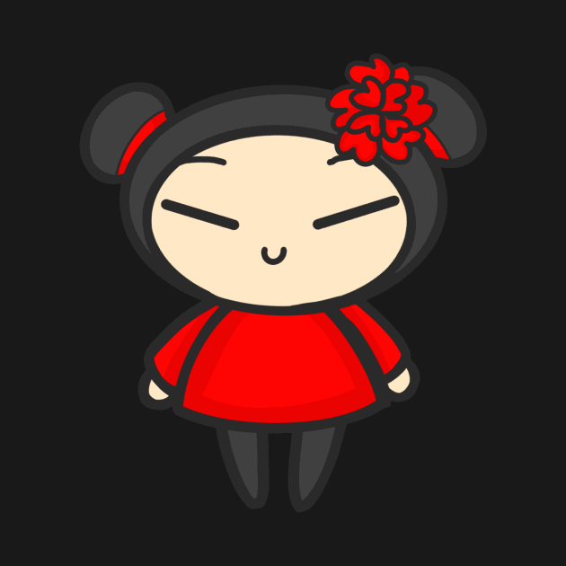 Rose Flower Pucca by aishiiart