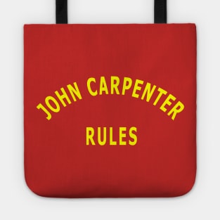 John Carpenter Rules Tote