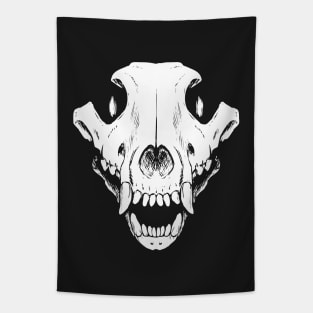 Wolf Skull Tapestry