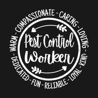 Pest Control Worker Vintage T-Shirt