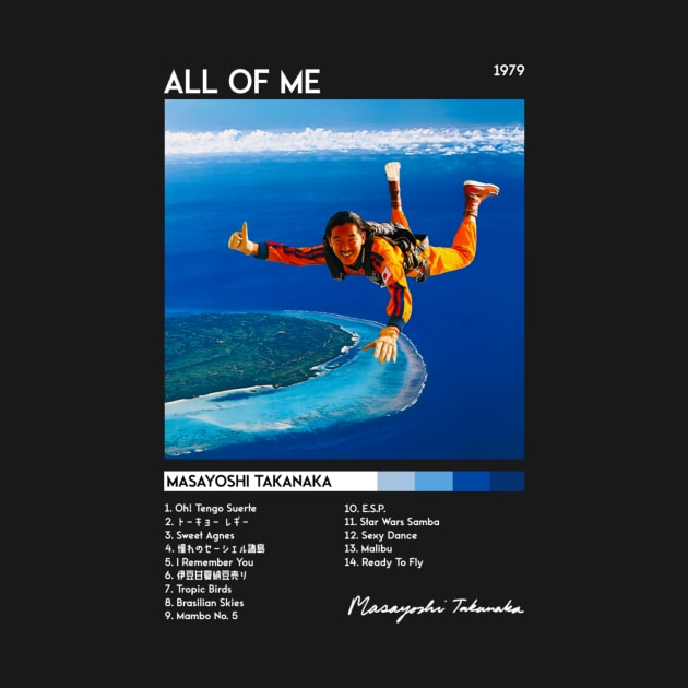 All Of Me Album Cover - Masayoshi Takanaka | City Pop | 70s 80s 90s | Track List | by ArcaNexus