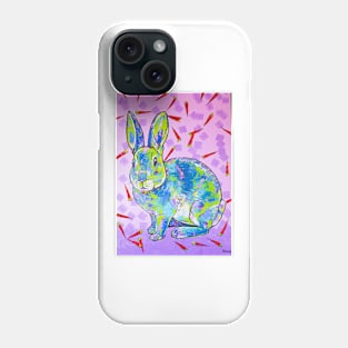 Rabbit and carrot Phone Case