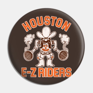 Houston E-Z Riders Defunct 70s Tennis Team Pin
