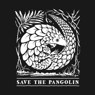 Endangered Species - Save The Pangolin T-Shirt