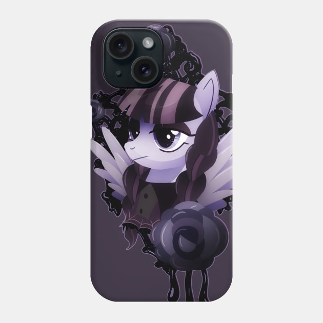 Inky Rose Phone Case by Ilona's Store