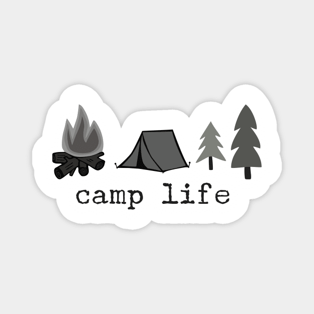 Camp Life Magnet by nyah14