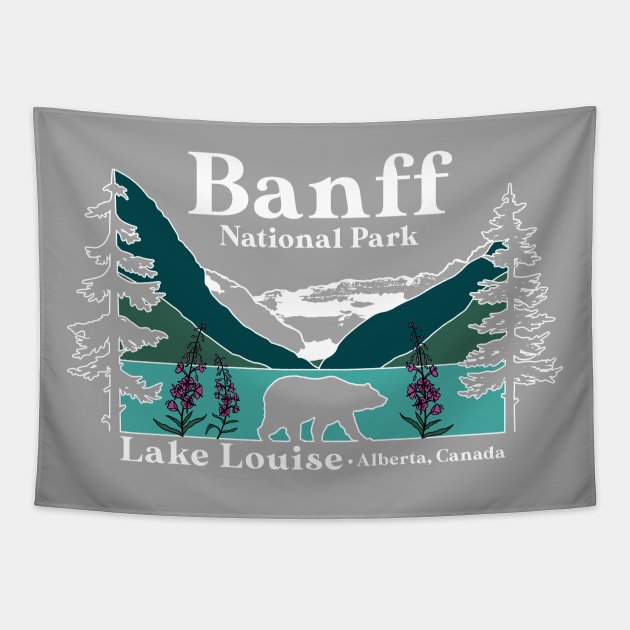 Banff National Park Tapestry by GreatLakesLocals