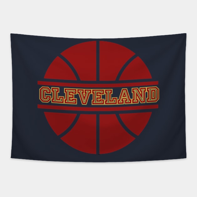 cleveland cavaliers Tapestry by soft and timeless