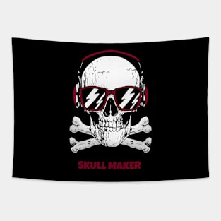 SKULL MAKER Tapestry