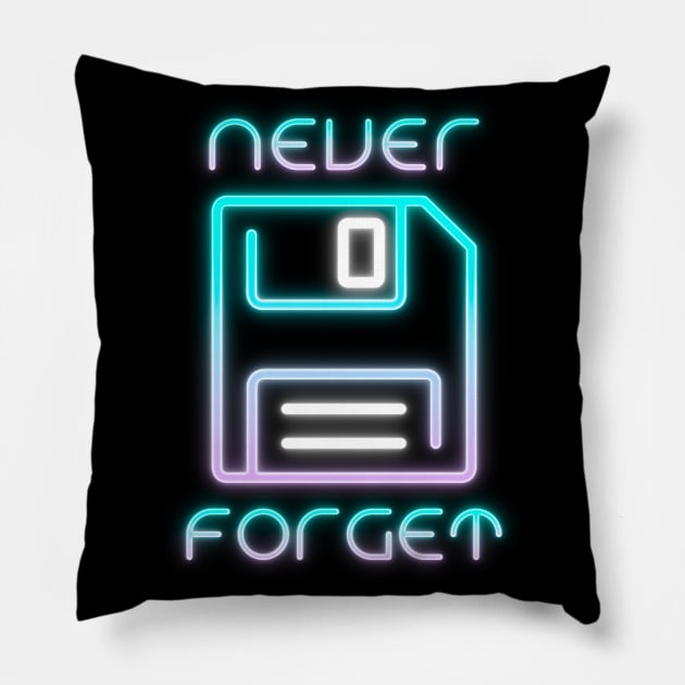 80s Floppy Disk Pillow by The Design Deck