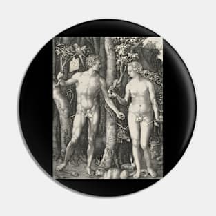 Adam and Eve by Albrecht Dürer Pin