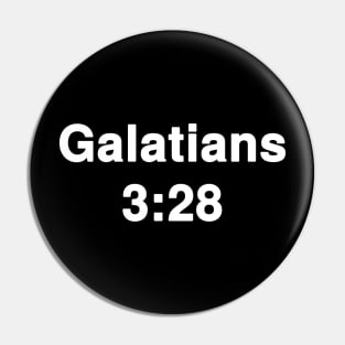 Galatians 3:28 Typography Pin