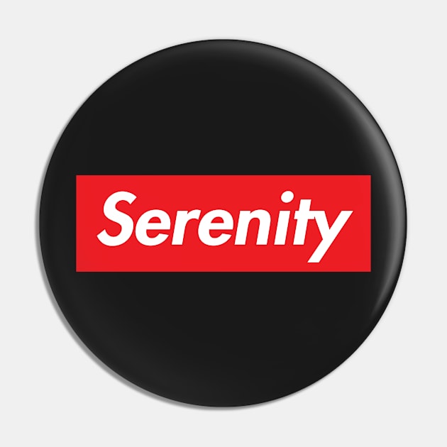SERENITY Pin by KARMADESIGNER T-SHIRT SHOP