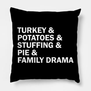 Thanksgiving diner Pillow