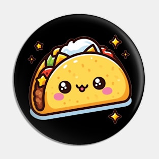 Kawaii Taco Pin