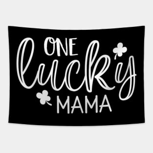 ONE LUCKY MAMA Tapestry