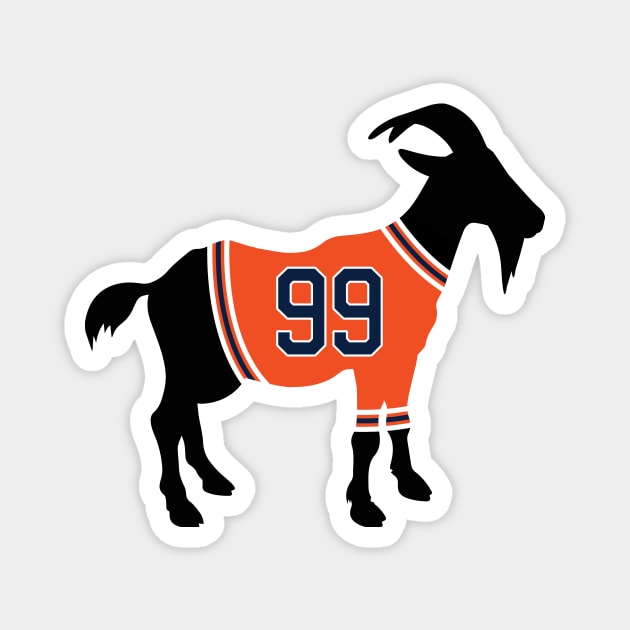 Wayne Gretzky GOAT Magnet by cwijeta