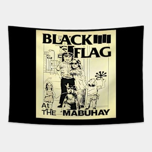 black flag Tapestry