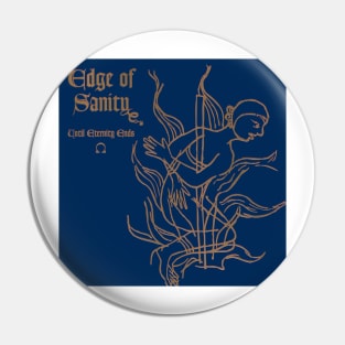 Edge Of Sanity Until Eternity Ends Album Cover Pin