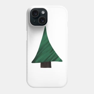 Minimalist Christmas Tree Phone Case