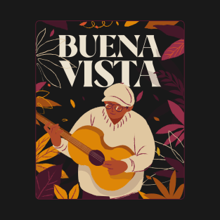 Buena Vista Social Club Tribute - Vintage Cuban Music Design T-Shirt