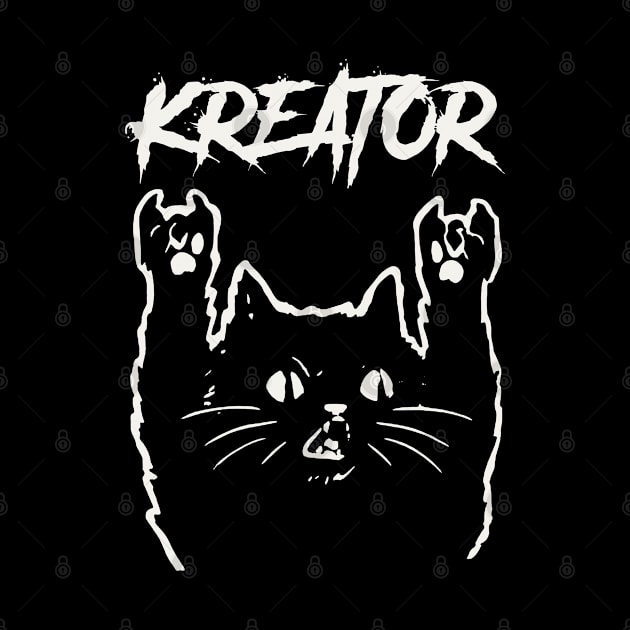 kreator metal cat by bubur ayam