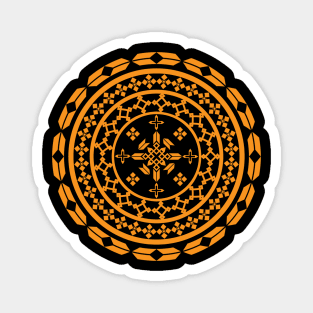 Ethnic folk ornament Magnet