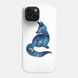 Galaxy Fox Sitting Phone Case