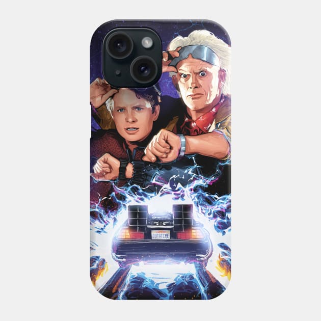 Back To The Future Phone Case by nabakumov