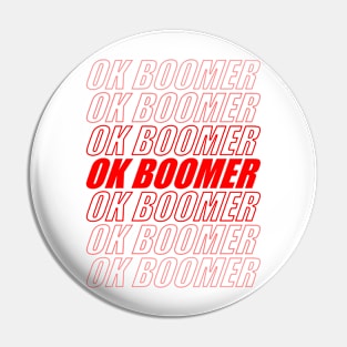 ok red boomer Pin