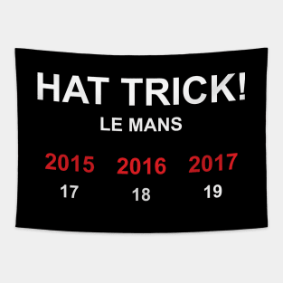 Hat Trick Le Mans Tapestry